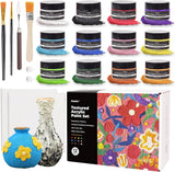 Textured Acrylic Paint Set 12 Colors - Funto