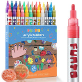 Acrylic Paint Markers - 24 Colors - Funto