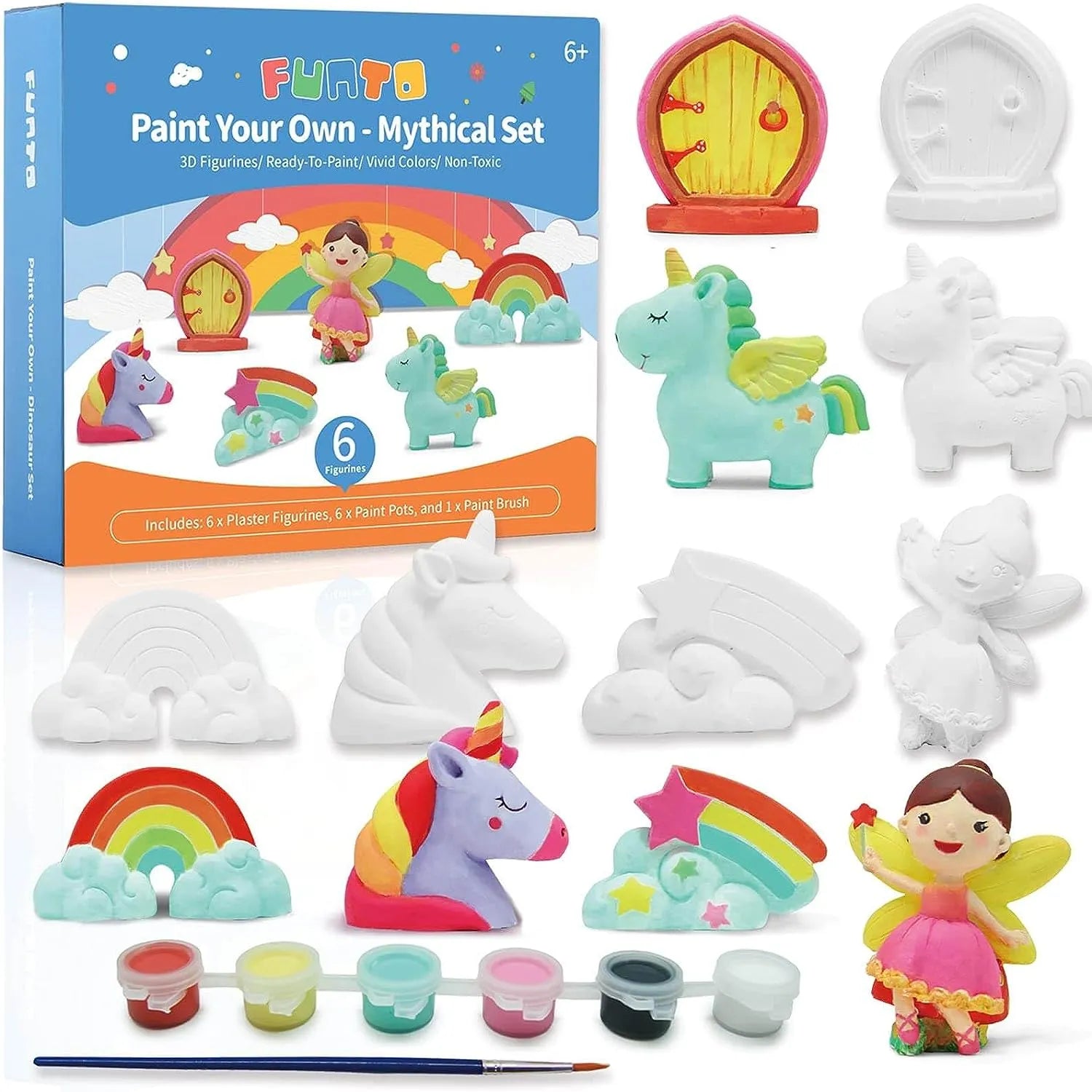 Paint Your Own 3D Figurines - Funto