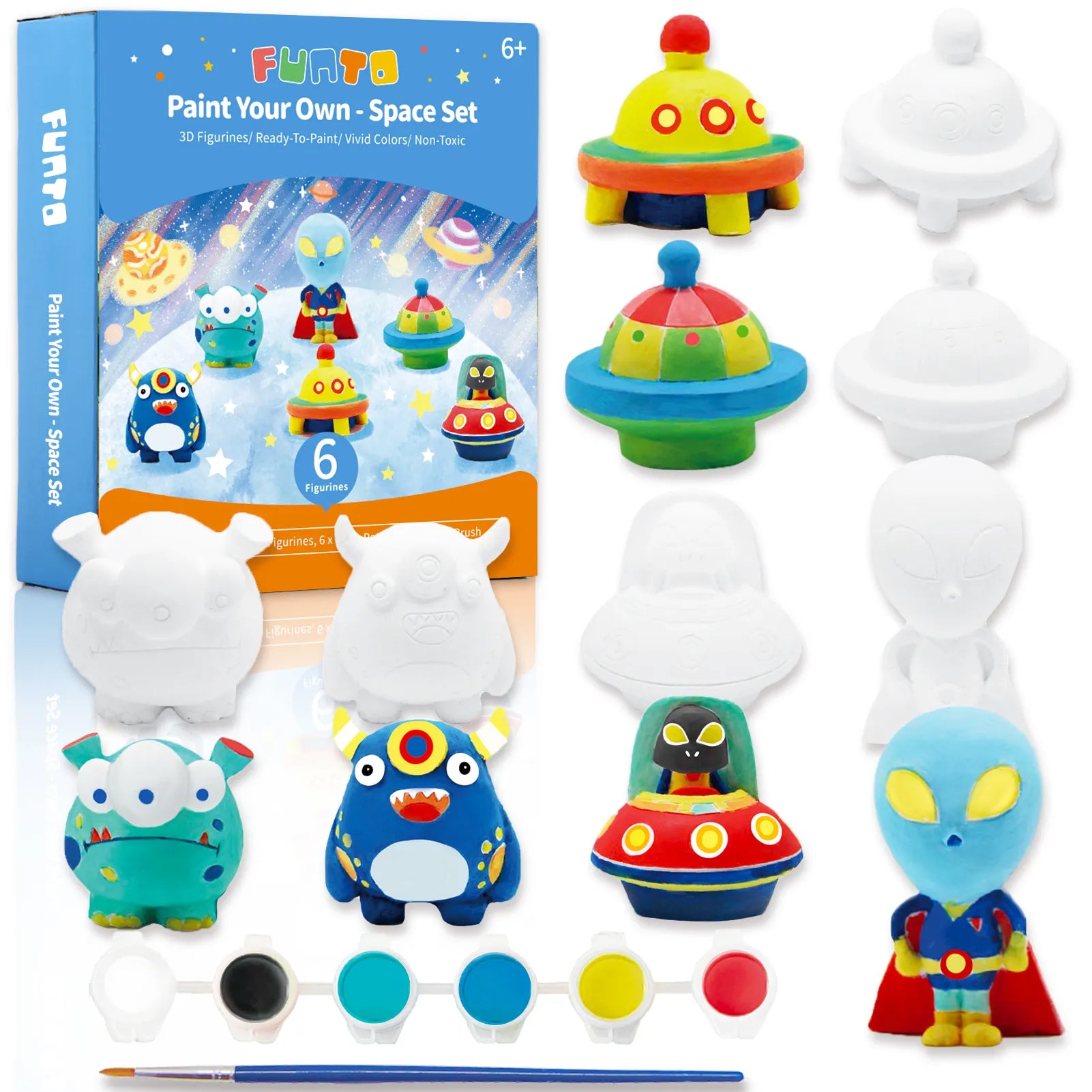 Paint Your Own 3D Figurines - Funto