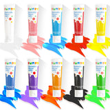 Washable Finger Paint - 10 Colors - Funto