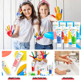 Washable Finger Paint Set - 25 Pieces - Funto