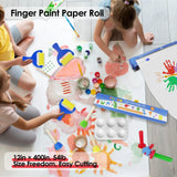 Washable Finger Paint Set - 25 Pieces - Funto