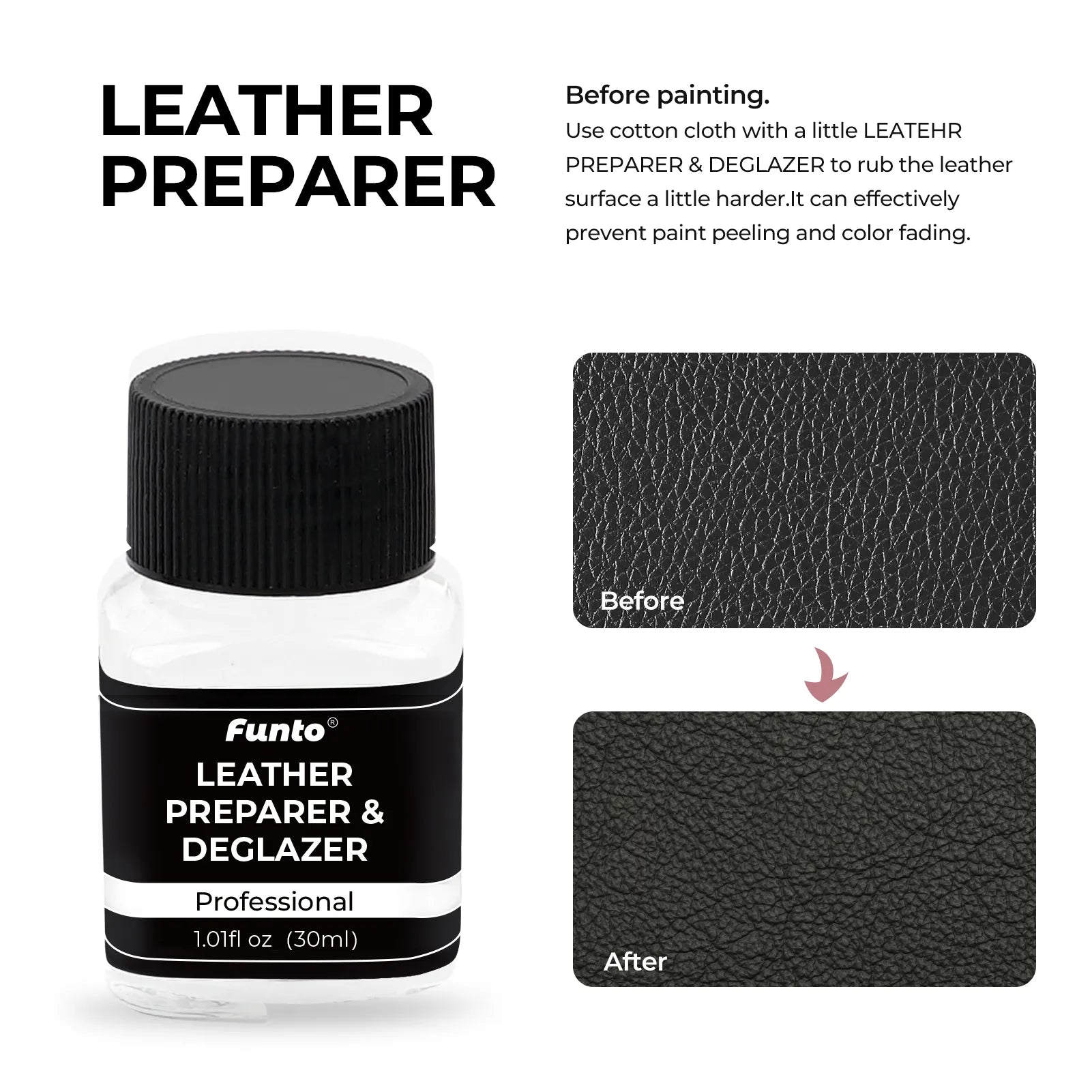 Leather Paint Kit - 12 Colors - Funto