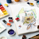 Funto watercolor postcards 4x6 heavyweight cotton paper for artists