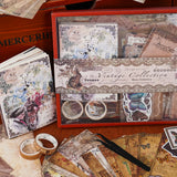 Vintage Collection Wisteria & Butterfly Scrapbooking Kit - Funto
