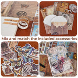 Vintage Collection Wisteria & Butterfly Scrapbooking Kit - Funto