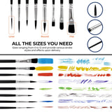 Funto compact watercolor set 47 classic colors 1 metallic with expandable palette