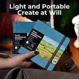 Funto watercolor journal hardcover acid-free paper for travel painting