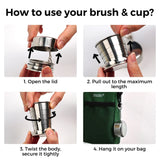 Funto 24 colors mini watercolor paint set features and specifications