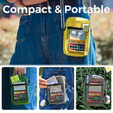 Hand Poured Mini 24 Colors Watercolor Paint Set