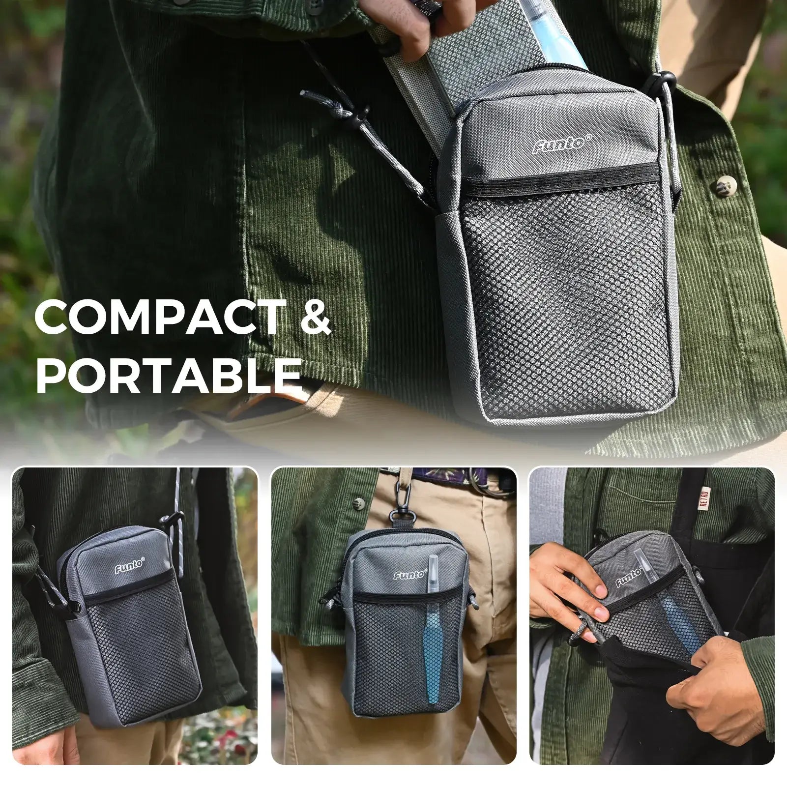 Funto ceramic palette watercolor set for plein air painting