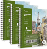 Spiral Bound Watercolor Pad Cold Press Papers