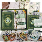 Vintage Aesthetic Whispers of The Forest Scrapbooking Kit Stationary Set