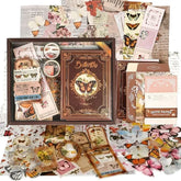 Vintage Aesthetic Whispers of Nature Scrapbooking Kit Stationary Set
