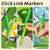 ClickLink Dual-Color Acrylic Markers