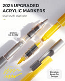 ClickLink Dual-Color Acrylic Markers