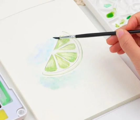 How to Paint Watercolor Lemon