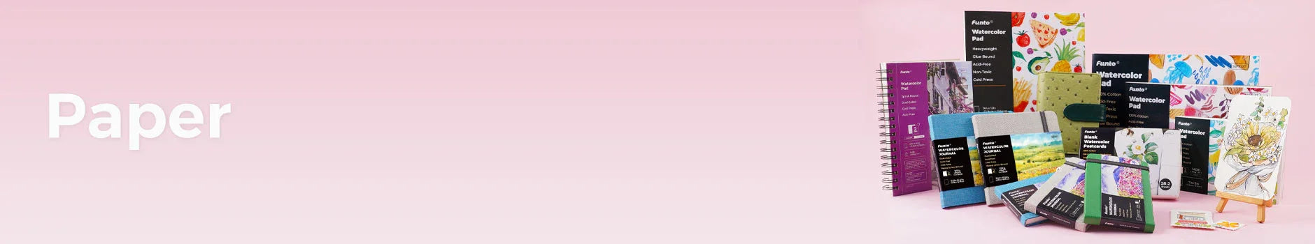 Watercolor Paper - Journals, Pads, Cards & Sheets | Funto