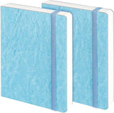 Watercolor Journal PU Leather Hard Cover 100% Cotton Paper