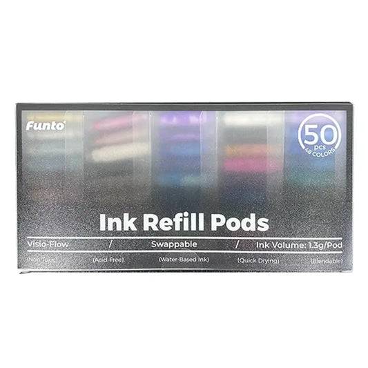 Ink Refills Replacement Set for ClickLink Acrylic Markers