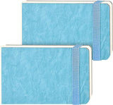 3.5"x5.5" Watercolor Journal PU Leather 100% Cotton Paper - Funto