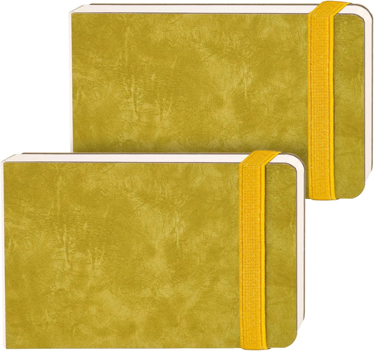 3.5"x5.5" Watercolor Journal PU Leather 100% Cotton Paper - Funto