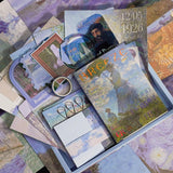 Scrapbooking Kit Oil Painting Series Morning Breeze 116 PCS - Funto