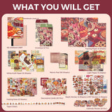 Scrapbooking Kit Food Series Food Diary 154PCS - Funto