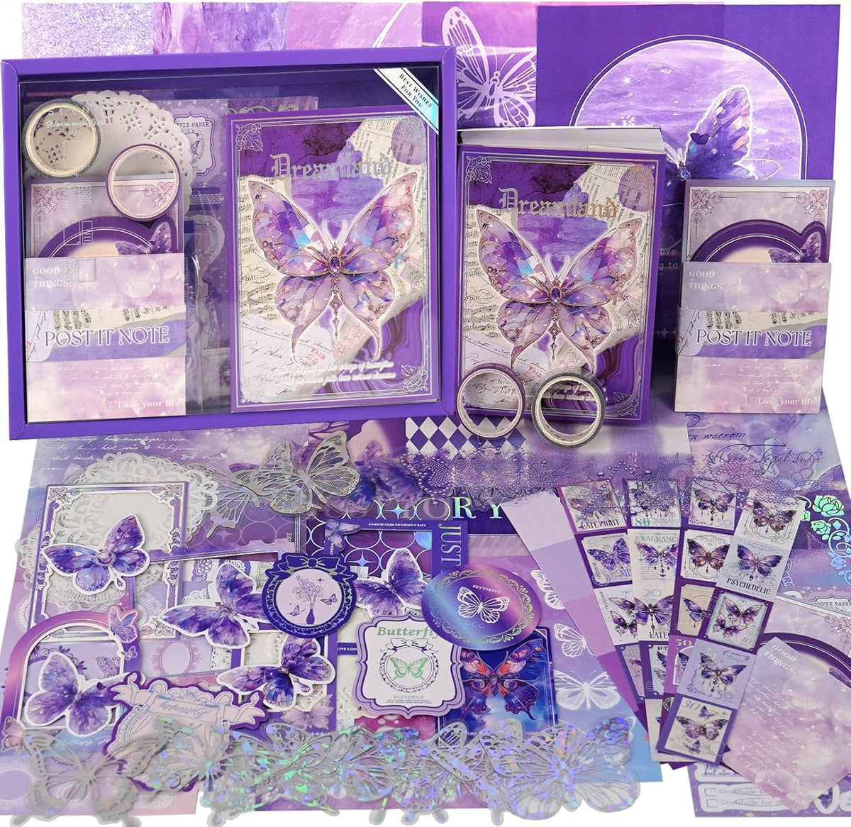 Scrapbooking Kit Warm Mail Series Dreamland 162PCS