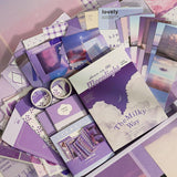Scrapbooking Kit Warm Mail Series Letter from The Moon 155 PCS