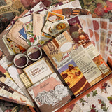 Scrapbooking Kit Warm Mail Series Cocoa Brownie 155 PCS