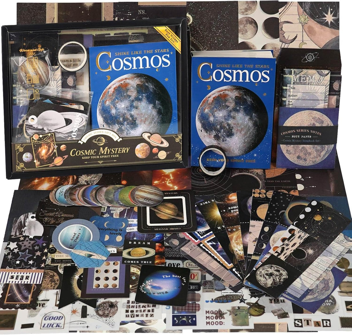 Scrapbooking Kit Cosmic Series Cosmic Mystery 154PCS - Funto
