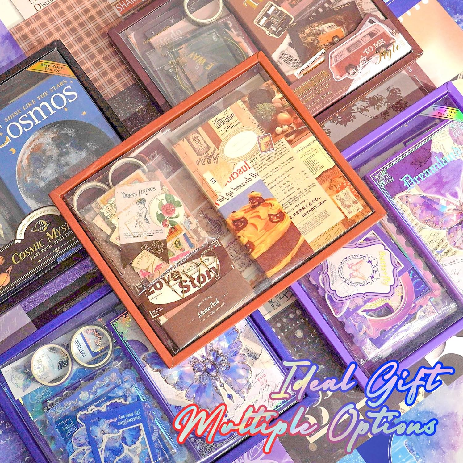 Scrapbooking Kit Life Collection Series Time Travel 116 PCS - Funto