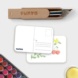 Funto watercolor postcards 4x6 bulk pack acid-free for art projects 
