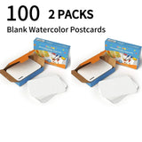 Watercolor Paper Postcards 4"x6" 140lb Perfect for Creating Christmas Cards