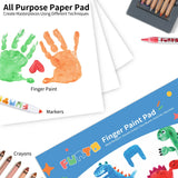 Finger Paint Pad 12"x16" 2-Pack - Funto