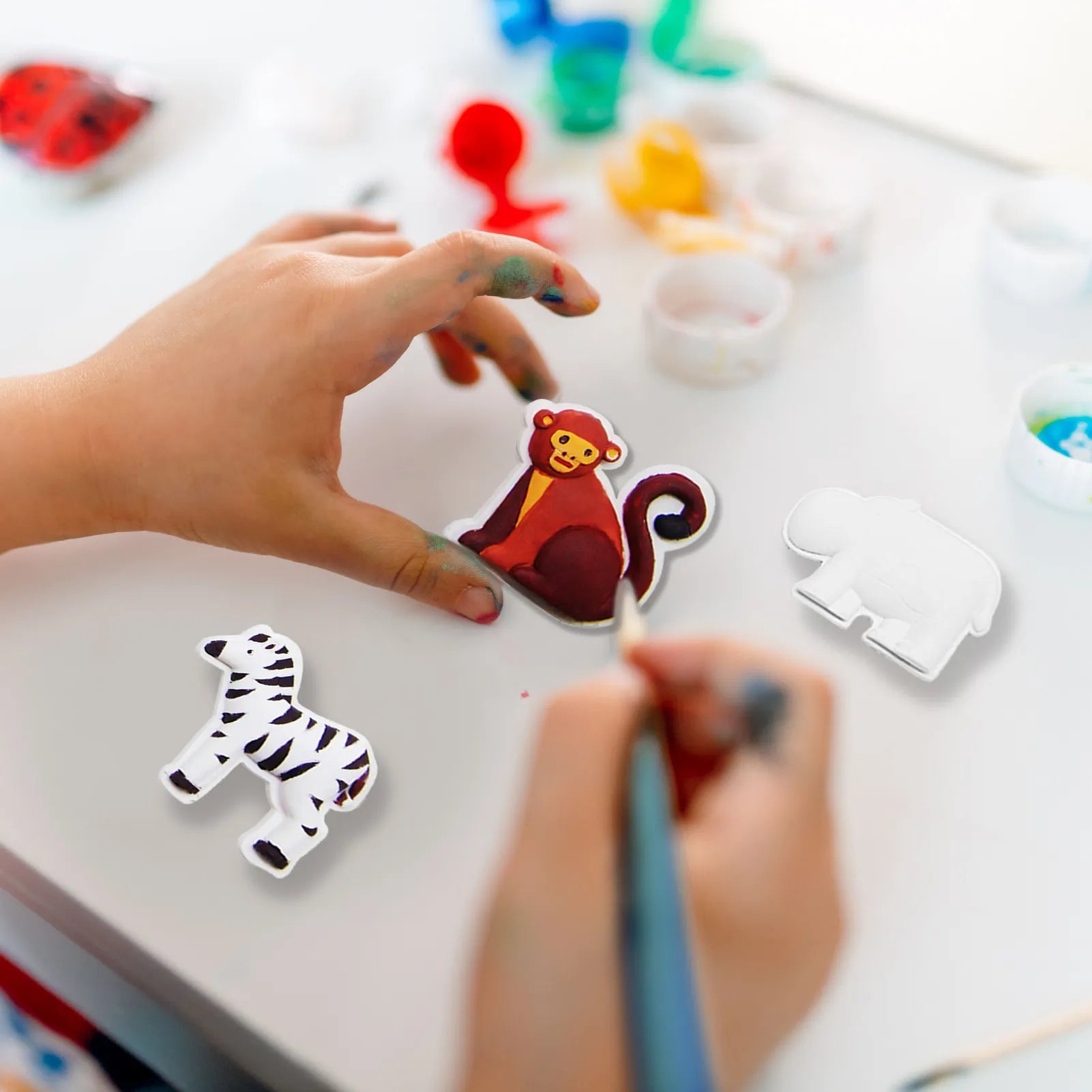 Paint Your Own Figurines with Magnet