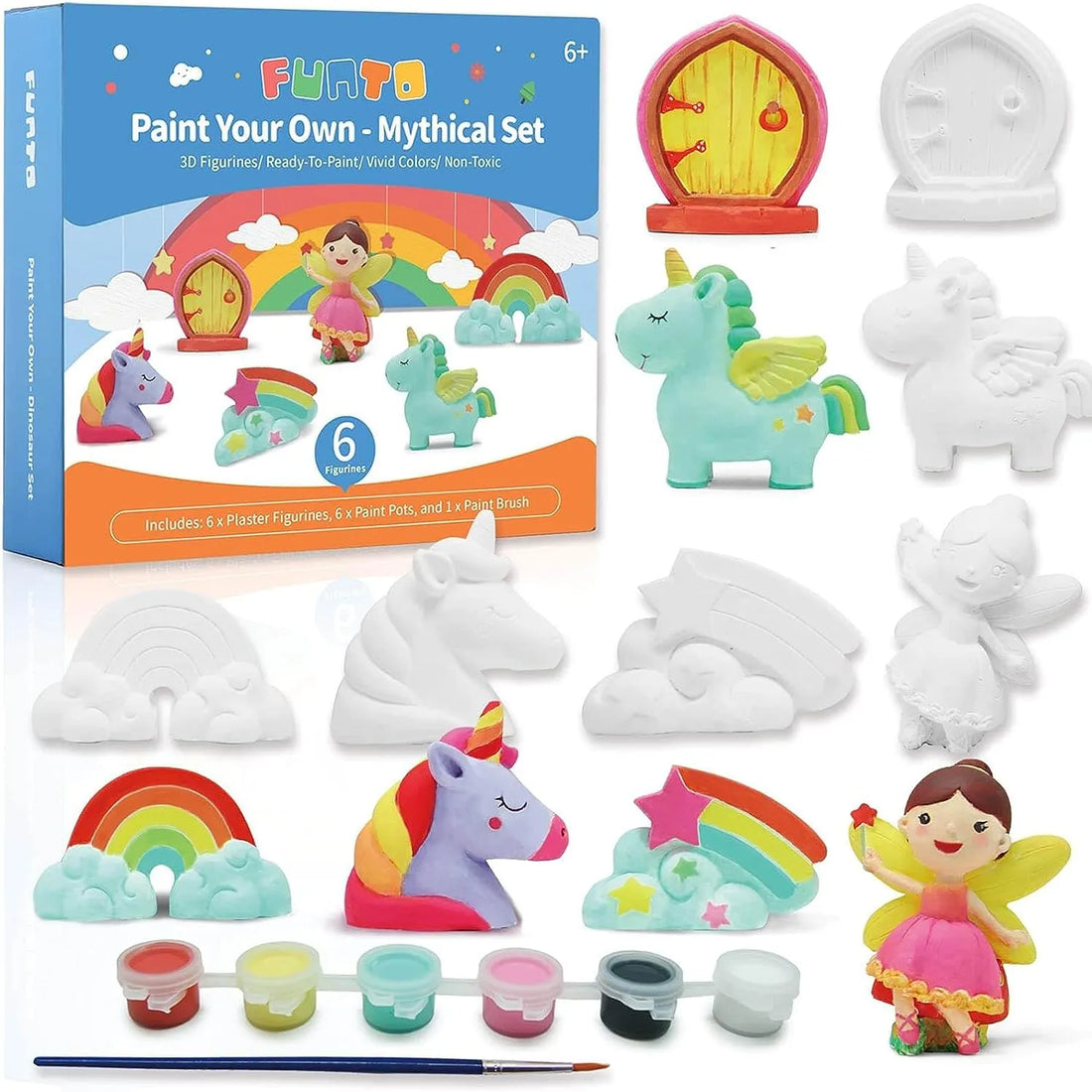 Paint Your Own 3D Figurines - Funto