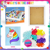 Unicorn  Pom Pom Painting Art Kit