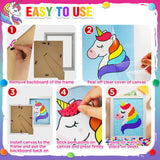 Unicorn  Pom Pom Painting Art Kit