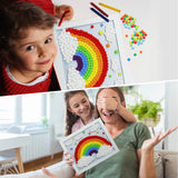 Rainbow Pom Pom Painting Art Kit - Funto