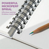 Funto watercolor paper pad 300gsm spiral binding for easy page removal 