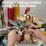 Detail Paint Brush Set with Wet Palette - Funto