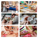 Detail Paint Brush Set with Wet Palette - Funto