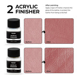 Leather Paint Kit - 12 Colors - Funto