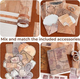 Vintage Collection Retro Travel Scrapbooking Kit