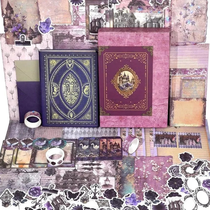 Funto scrapbooking supplies medieval chapter gift box packaging 