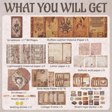 Funto love poems scrapbooking kit vintage aesthetic decorative papers 