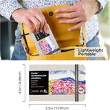 Funto watercolor journal 110lb 230gsm cold-pressed paper 48 pages 